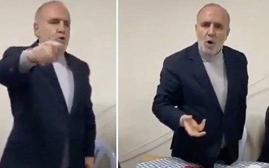 Cumhur İttifakı adayından CHP'li adaya skandal tepki: Kızım az kendine gel, önüne gelene sarılıyorsun