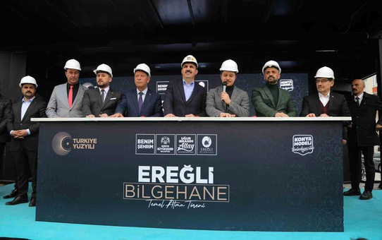 Konya Büyükşehir Belediyesi, Ereğli'ye Bilgehane kazandırıyor