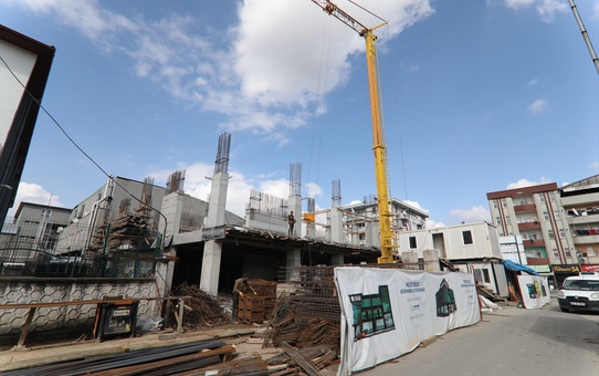 Sakarya'da Fevzi Kılıç Kütüphane ve Etüt Merkezi İnşaatı Devam Ediyor