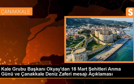 Kale Grubu Başkanı Zeynep Bodur Okyay, Çanakkale ruhunu vurguladı