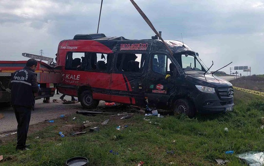 Tekirdağ Saray'da feci kaza: 5 ölü, 11 yaralı