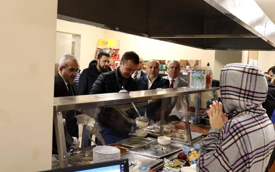 Çorum Alaca'da KYK'da iftar programı düzenlendi