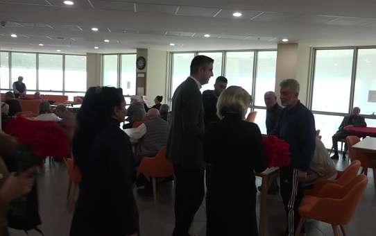 Kartal Belediye Başkanı Gökhan Yüksel, Yaşlılara Saygı Haftası'nda Huzurevi Sakinleriyle Buluştu
