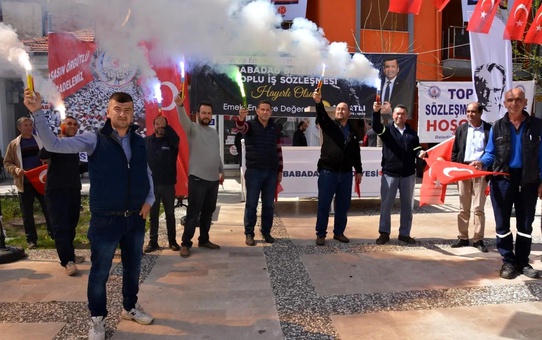 Babadağ Belediye Başkanı Ali Atlı, toplu iş sözleşmesiyle en düşük maaşı 22 bin TL'ye çıkardı