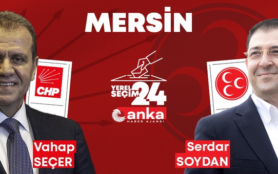 Mersin'de yerel seçimlerde CHP adayı Vahap Seçer önde