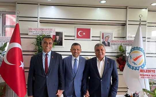 Altıntaş Belediye Başkanı Hikmet Tunç Göreve Başladı