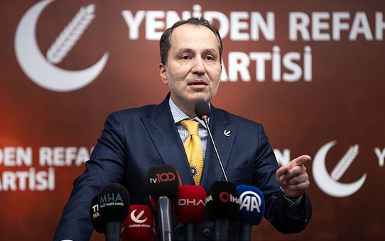 Yeniden Refah lideri Erbakan'dan Cumhurbaşkanı Erdoğan'a ''İsrail'' çağrısı: Demokrasi Yardım Diyaloğu'nun eş başkanlığı görevini iade etsin
