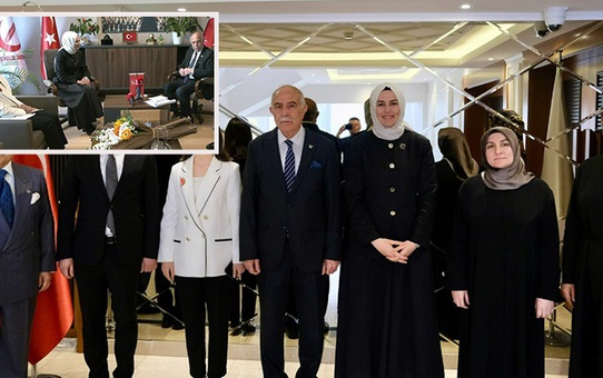 AK Parti'nin Yeniden Refah ziyaretine damga vuran anlar: Bizim yüzümüzden kaybettiğiniz belediye yok çok şükür