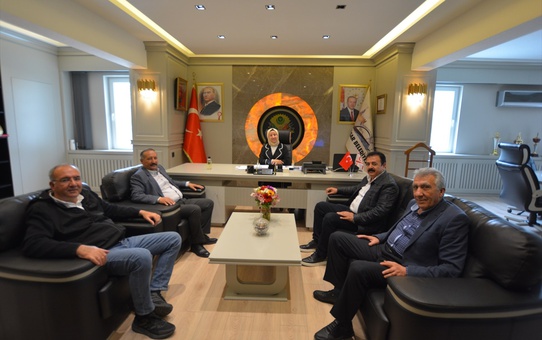 İscehisar Belediye Başkanı mermer sektörü hakkında bilgi aldı