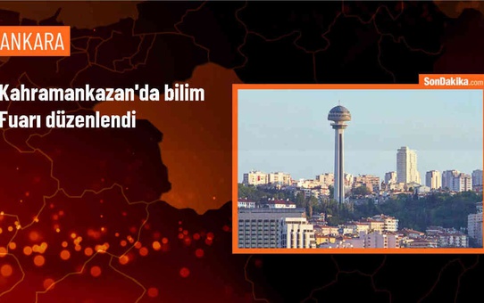 Ankara'da düzenlenen TÜBİTAK Bilim Fuarı'nda öğrenciler projelerini sergiledi
