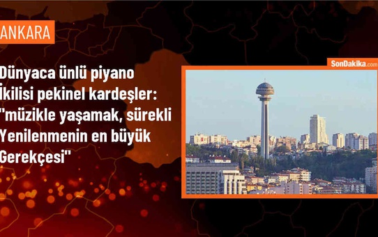 Pekinel Kardeşler ICMA Yaşam Boyu Başarı Ödülü'nü aldı