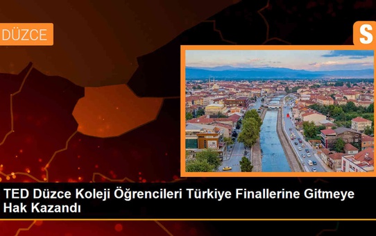 TED Düzce Koleji Öğrencileri Küçük Kızlar Tenis Türkiye Finallerine Gidiyor