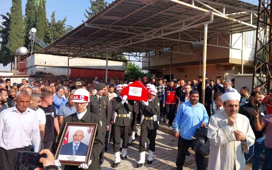 Gaziantep'te Kalp Krizi Geçiren Gazi Mahmut Kılıç Son Yolculuğuna Uğurlandı