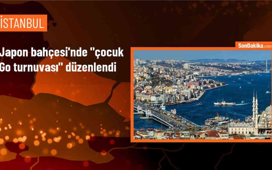 Baltalimanı Japon Bahçesi'nde düzenlenen Japonya İstanbul Başkonsolosluğu Çocuk Go Turnuvası