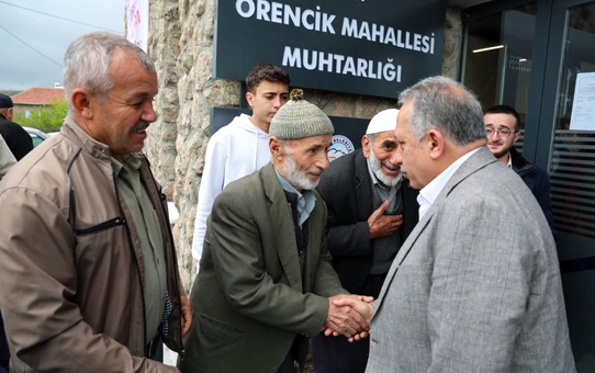 Talas Belediye Başkanı Mustafa Yalçın Kırsal Mahalle Ziyaretlerine Devam Ediyor