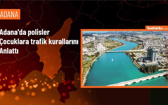 Kozan'da Çocuklara Trafik Eğitimi Verildi