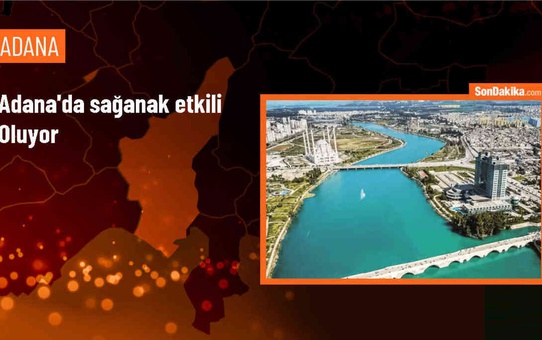 Adana'da Sağanak Nedeniyle Ev ve İş Yerleri Su Bastı