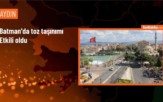 Batman'da Toz Taşınımı Nedeniyle Görüş Mesafesi Düştü