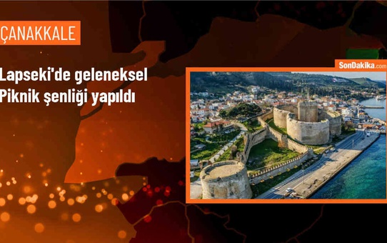Çanakkale Lapseki'de Geleneksel Piknik Şenliği Düzenlendi