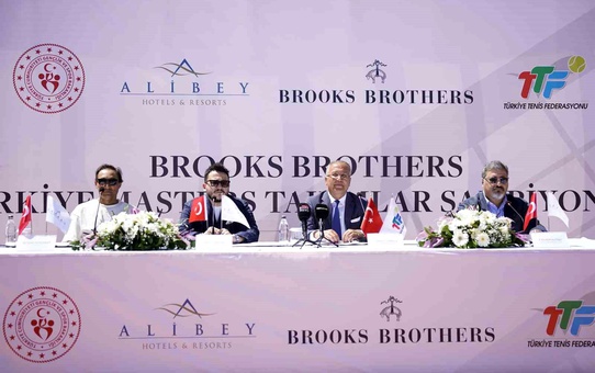 Türkiye'nin en geniş katılımlı tenis organizasyonu Brooks Brothers Türkiye Masters Takımlar Şampiyonası basın toplantısı yapıldı