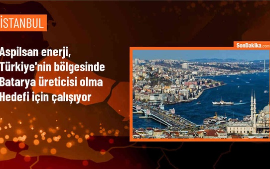 ASPİLSAN Enerji, Türkiye'nin batarya üreticisi olma hedefi için çalışıyor