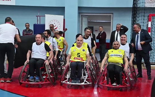 Sorgun Umut Spor Kulübü Tekerlekli Sandalye Basketbol Takımı Farkındalık Maçı Yaptı