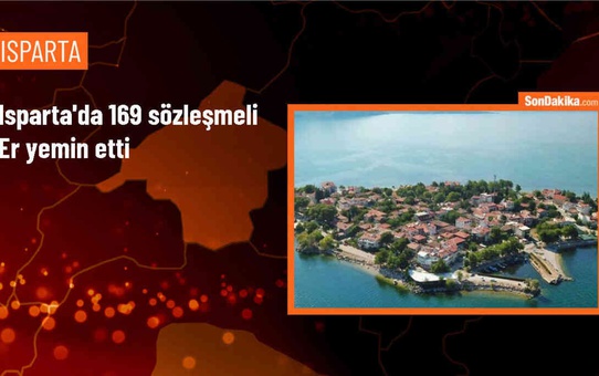 Isparta'da Terörizmle Mücadele Eğitim ve Tatbikat Merkezi'nde yemin töreni yapıldı