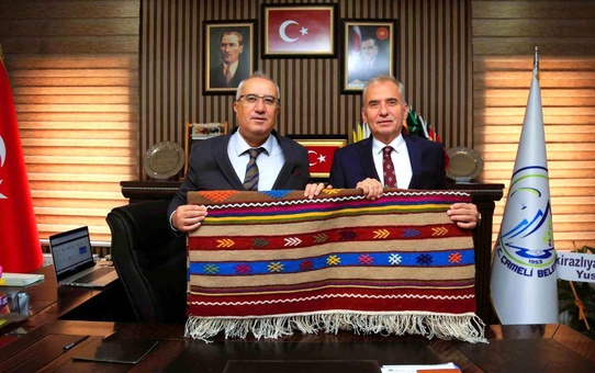Çameli Belediye Başkanı Cengiz Arslan, Önceki Dönem Denizli Büyükşehir Belediye Başkanı Osman Zolan'ı Ağırladı