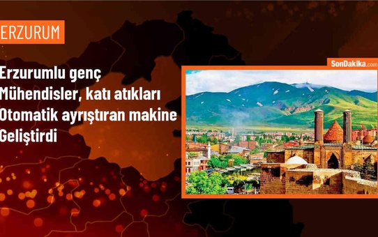 Erzurumlu Genç Mühendislerden Atık Dönüşüm Makinesi