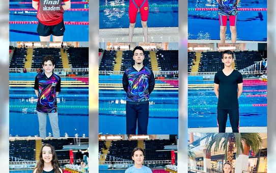 Elazığlı Sporcular Paletli Yüzme Türkiye Şampiyonasında Başarı Elde Etti
