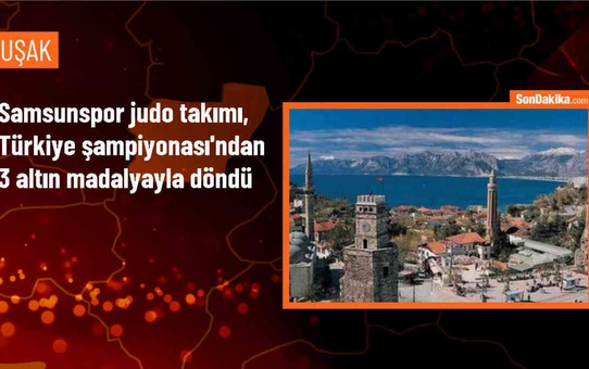 Samsunspor Judo Takımı Türkiye Şampiyonası'nda 3 altın madalya kazandı