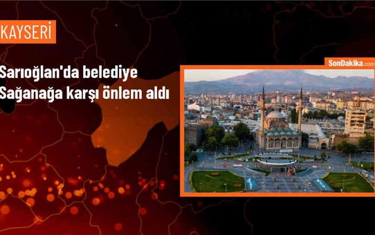 Kayseri Sarıoğlan Belediyesi Sağanak Yağışa Karşı Tedbir Aldı