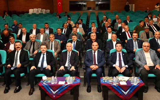 Ortahisar İlçesi Muhtarlar Değerlendirme ve Eğitim Toplantısı Gerçekleşti