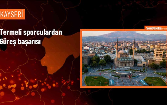 Terme ilçesi sporcuları Türkiye Okullar Arası Güreş Şampiyonası'nda ikincilik ve üçüncülük elde etti