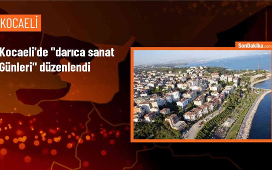 Darıca Sanat Günleri'nde Öğrencilerin Eserleri Sergilendi