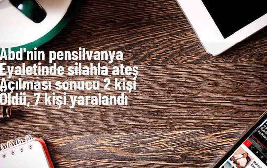 Pittsburgh'taki bir barda silahlı saldırı: 2 ölü, 7 yaralı