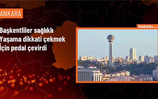 Ankara'da Dünya Bisiklet Günü etkinliği düzenlendi