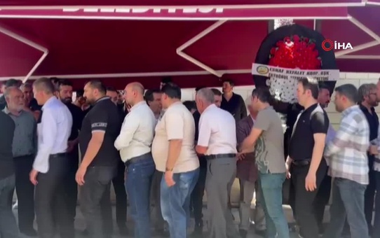 Kavgayı ayırırken hayatını kaybeden Polatlıspor eski başkanı Serkan Özkan toprağa verildi