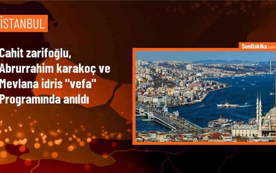 İstanbul'da düzenlenen etkinlikte yazar ve şairler yad edildi