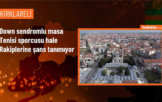 Down Sendromlu Masa Tenisi Sporcusu Hale Cansu Öge Türkiye Şampiyonu