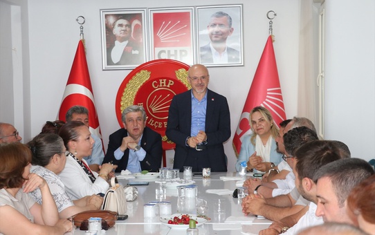 CHP Havza İlçe Başkanlığında Bayramlaşma Programı Düzenlendi