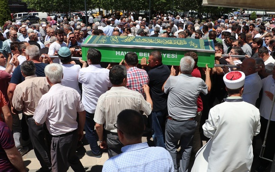 Eski Havza Belediyesi Meclisi Üyesi Kazım Yıldız'ın Cenazesi Toprağa Verildi