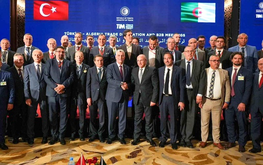 Ticaret Bakanı Ömer Bolat, Cezayir Ticaret ve İhracatı Geliştirme Bakanı ile Ticaret Heyeti Açılış Programı'na katıldı