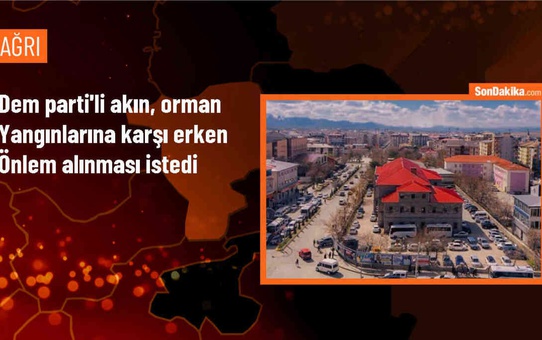 İbrahim Akın: Kurumlar orman yangınlarına karşı erken önlem almalı