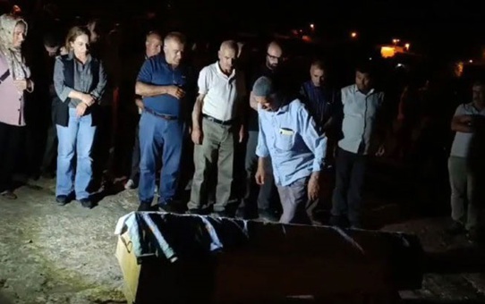 DEM Partili Saliha Aydeniz, PKK'lı teröristin cenazesine katıldı
