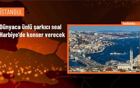 Seal, İstanbul'da konser verecek
