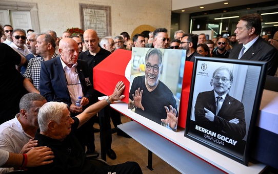 Beşiktaş Kulübü Eski Yöneticisi Berkan Gocay İçin Tören Düzenlendi