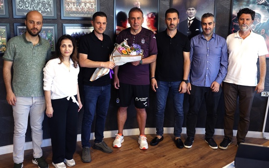 TSYD Trabzon Şubesi, Abdullah Avcı'yı ziyaret etti