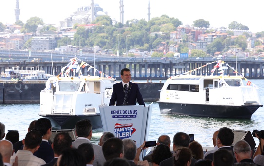 İBB İştiraki Şehir Hatları, Deniz Dolmuşlarını Hizmete Sunuyor