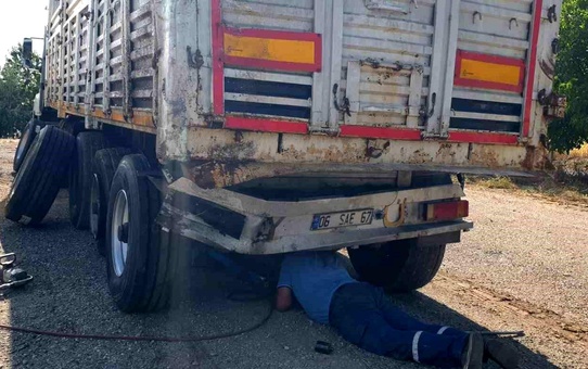 Ankara'nın Haymana ilçesinde 3 aracın karıştığı kaza